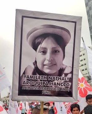 AlexFebrero_'s tweet image. Para que Milagros Leiva se entere, algunos nombres de los menores ASESINAD0S durante las protestas del 22/23, contra Dina Boluarte.
- Brayan Apaza, 15 años
- Jhamileth Aroquipa, 17 años
- Christopher Ramos, 15 años
- Robert Medina, 15 años
- David Atequipa, 15 años.
¡NO OLVIDAR!