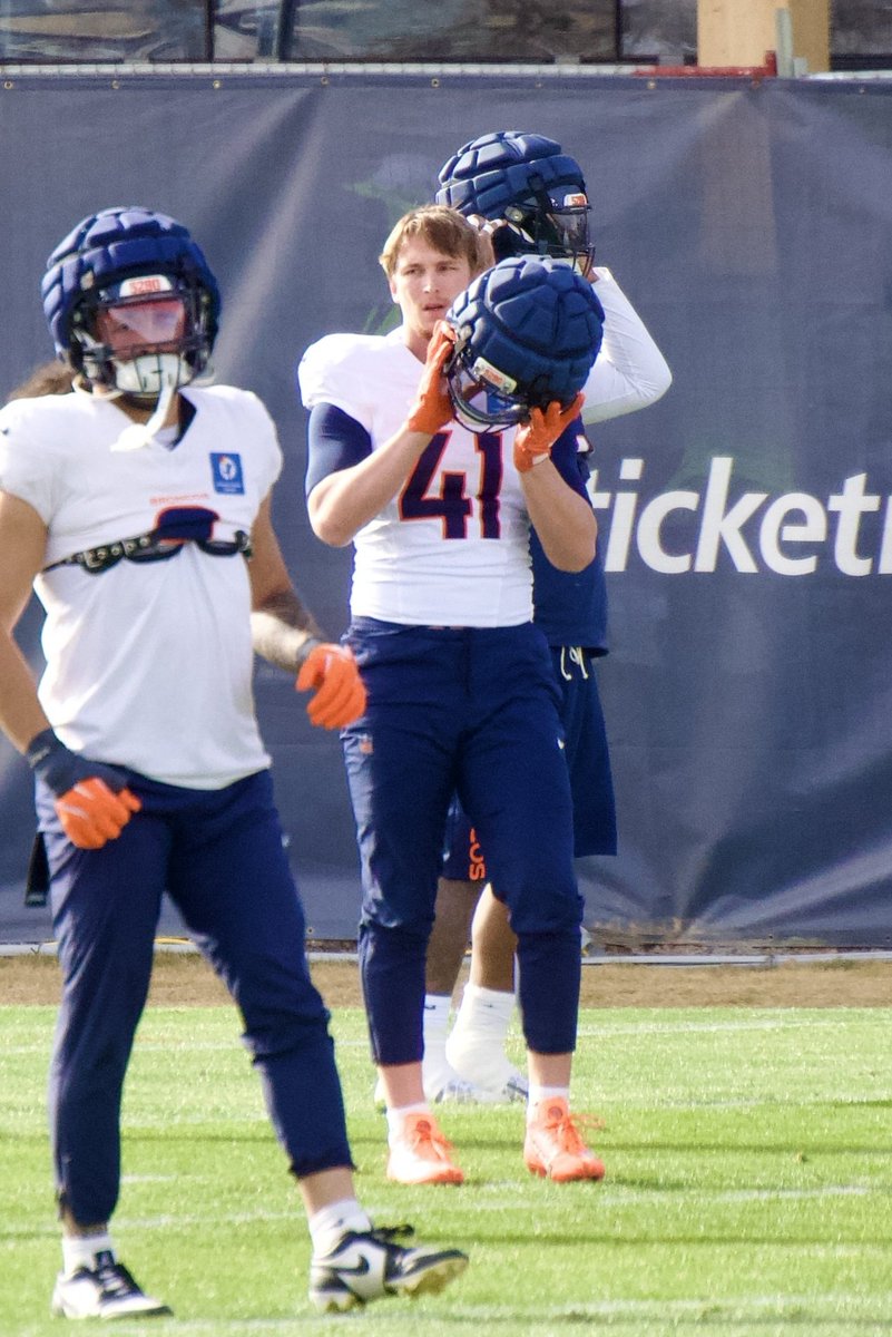 Lucas Krull and Drew Sanders practiced today after being designated to return off IR