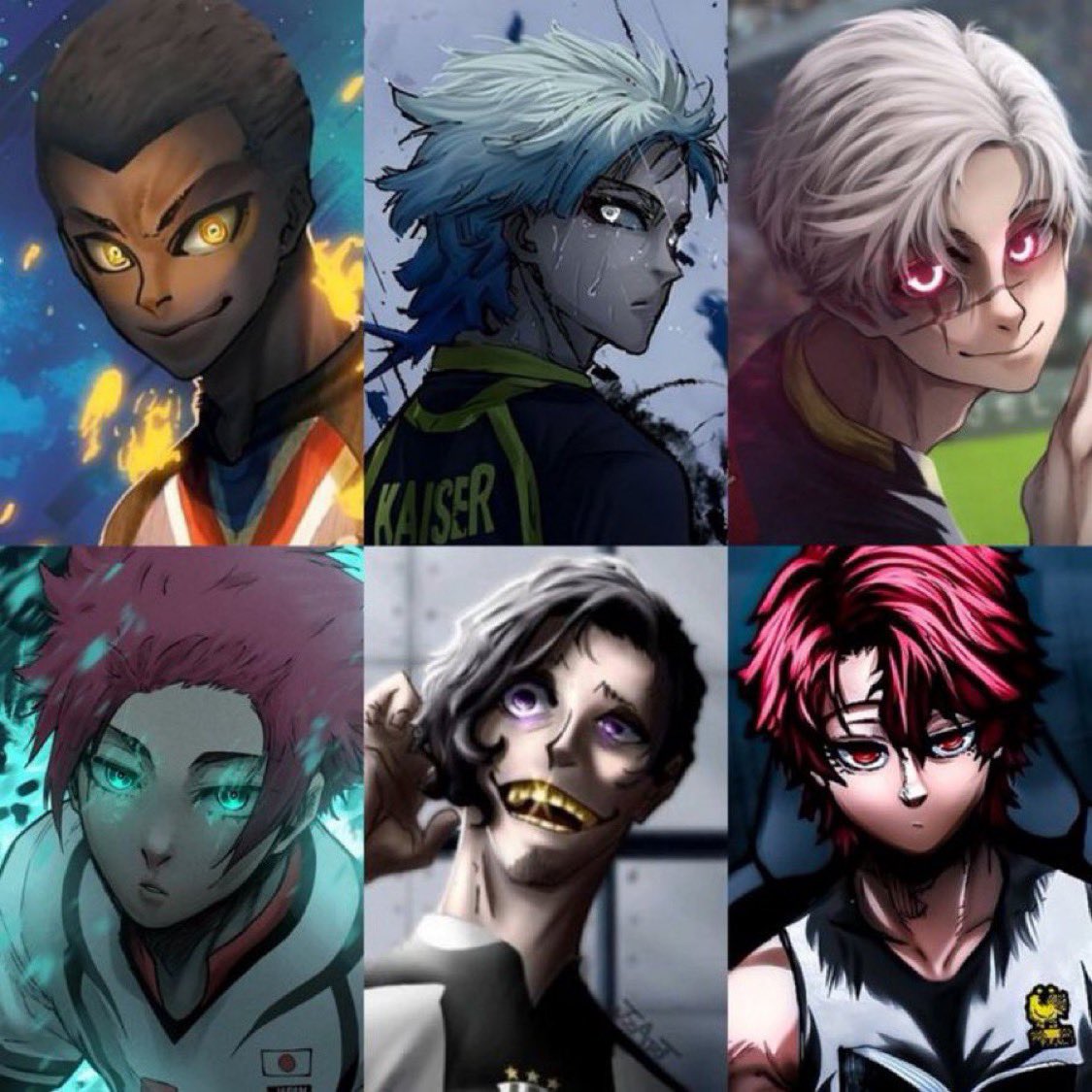 _BlueLockESP's tweet image. 💙⛓️ ¿De qué nacionalidad os gustaría que fuesen los otros New Gen World XI de Blue Lock?

🇫🇷Julian Loki
🇩🇪 Kaiser
🇪🇸 Bunny Iglesias
🇯🇵 Sae Itoshi
🇮🇹 Don Lorenzo
🇫🇷 Hugo Brance

Ya hay dos franceses, un alemán, un español, un japonés, un italiano…