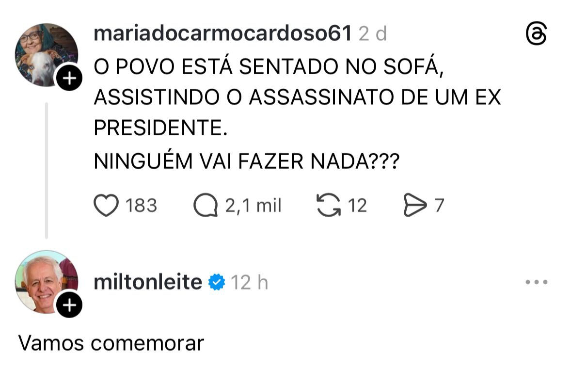 mariozinholago's tweet image. QUE FASE!
#SemAnistiaPraGolpistas