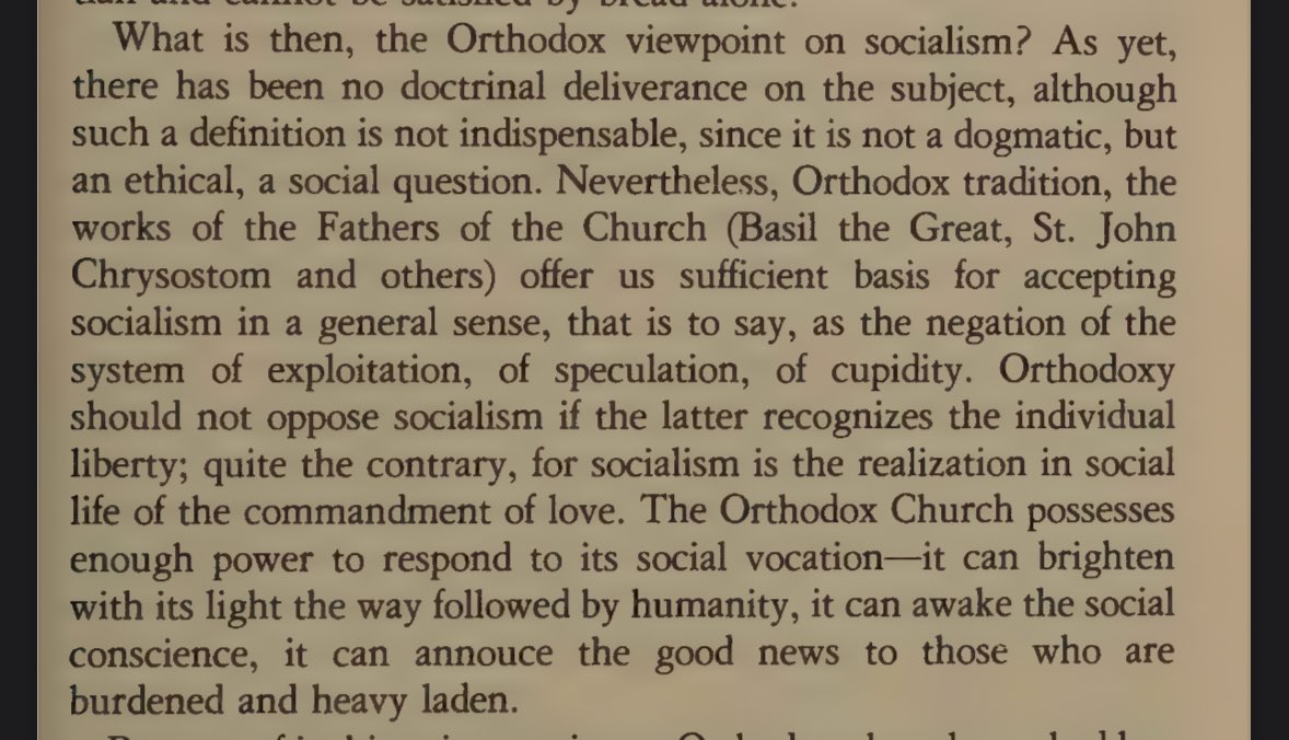 cappadocianisms's tweet image. Father Sergei Bulgakov, the Orthodox viewpoint on socialism, in “The Orthodox Church.”