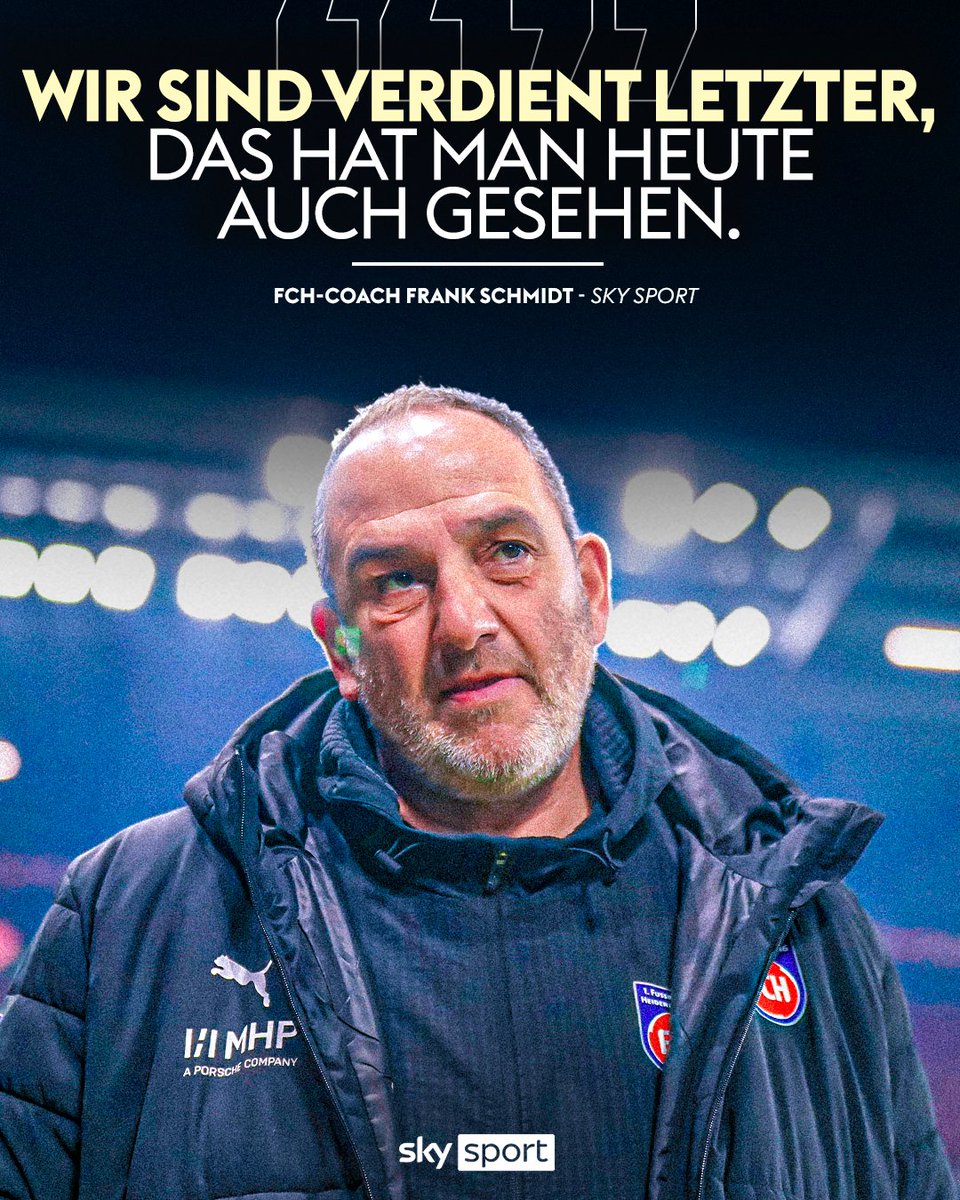 Klare und ehrliche Worte vom Heidenheim-Coach! 🎙️ 💥 

16. I 12 Pkt. I Mainz (17 Spiele)
17. I 12 Pkt. I St. Pauli (15 Spiele)
18. I 12 Pkt. I Heidenheim (17 Spiele)

#SkyBundesliga #Bundesliga #FCH #Heidenheim