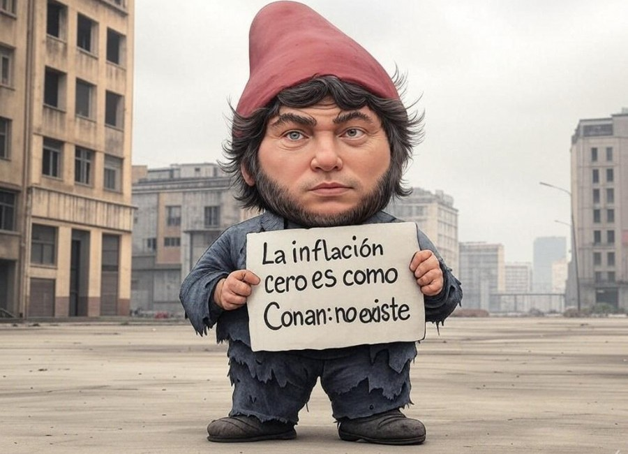 Alto chamuyo sobre la inflación de Milei y Caputo.  Desde hace un año pronostican que estará en "cero coma mensual" y en diciembre fue del 2,8%, aumentando desde agosto pasado. 
Para no ser pobre una familia necesita 1.350.000$ y 7 de cada 10 argentinos gana menos de un millón.