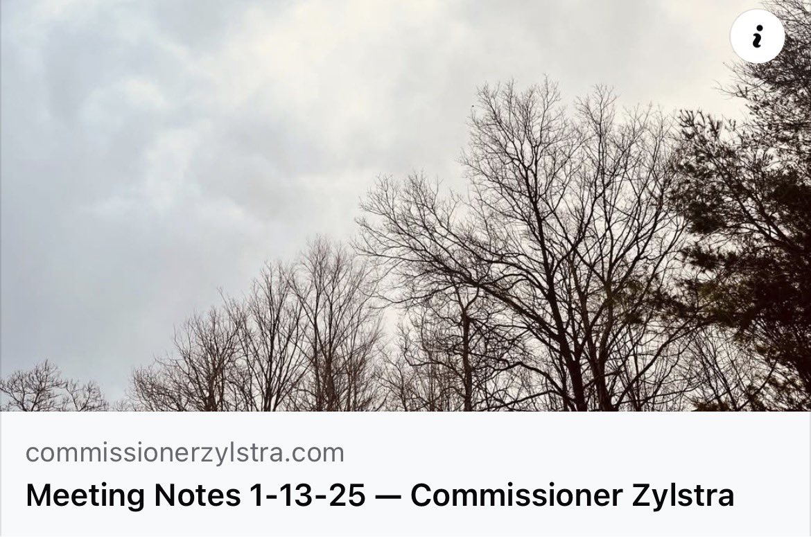 I voted against the Resolution to approve the scheduling of three (3) public hearings to engage the public on the possible creation of a Community Mental Health Authority in Ottawa County because I don't think a compelling case has been made for proceeding. I do believe public