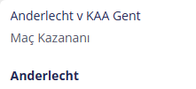 carlostips3's tweet photo. 📌Belçika - Kupa

Anderlecht v KAA Gent

Maç Kazananı
Anderlecht
1.75

▪️https://t.co/yPw9dRKP4K https://t.co/pYvKx1iIOM