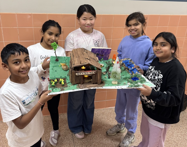 The 4th grade students at Barnum Woods worked diligently on their research projects and created these amazing Iroquois Long House models with such impressive details! <a href="/emeadowschools/">East Meadow Schools</a>