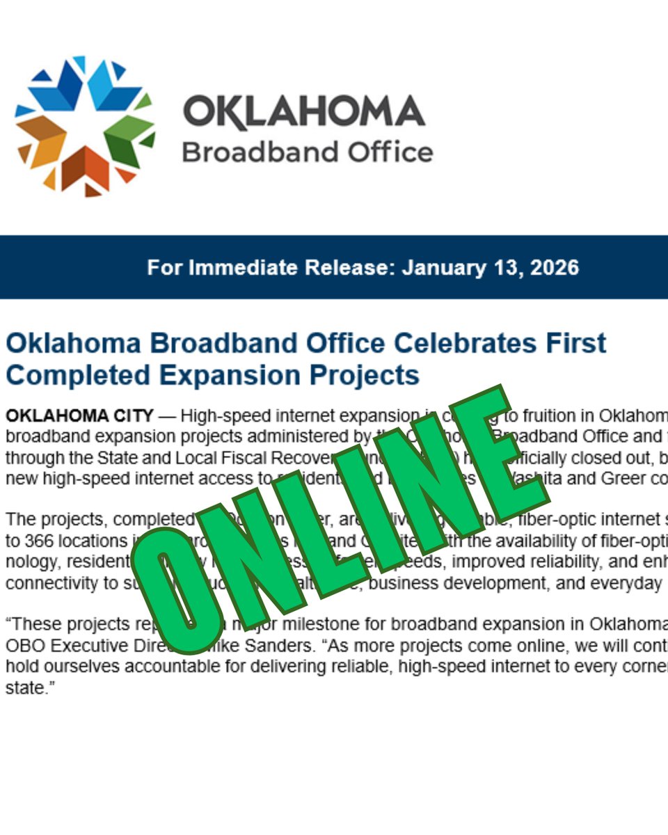 Oklahoma Broadband Office tweet media