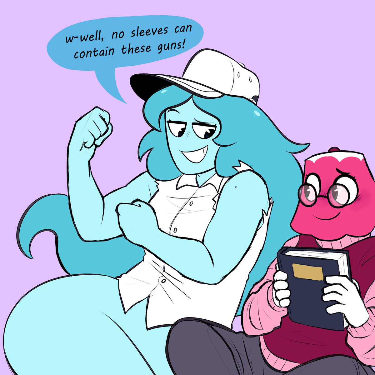 Lee IS CHILLING tweet media