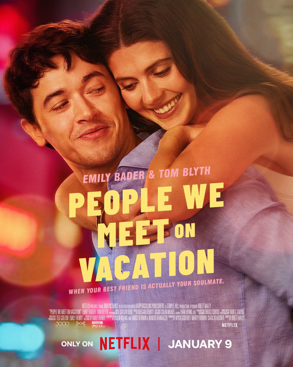 FilmUpdates's tweet image. ‘PEOPLE WE MEET ON VACATION’ debuts at #1 on the Netflix film chart with 17.2m views.