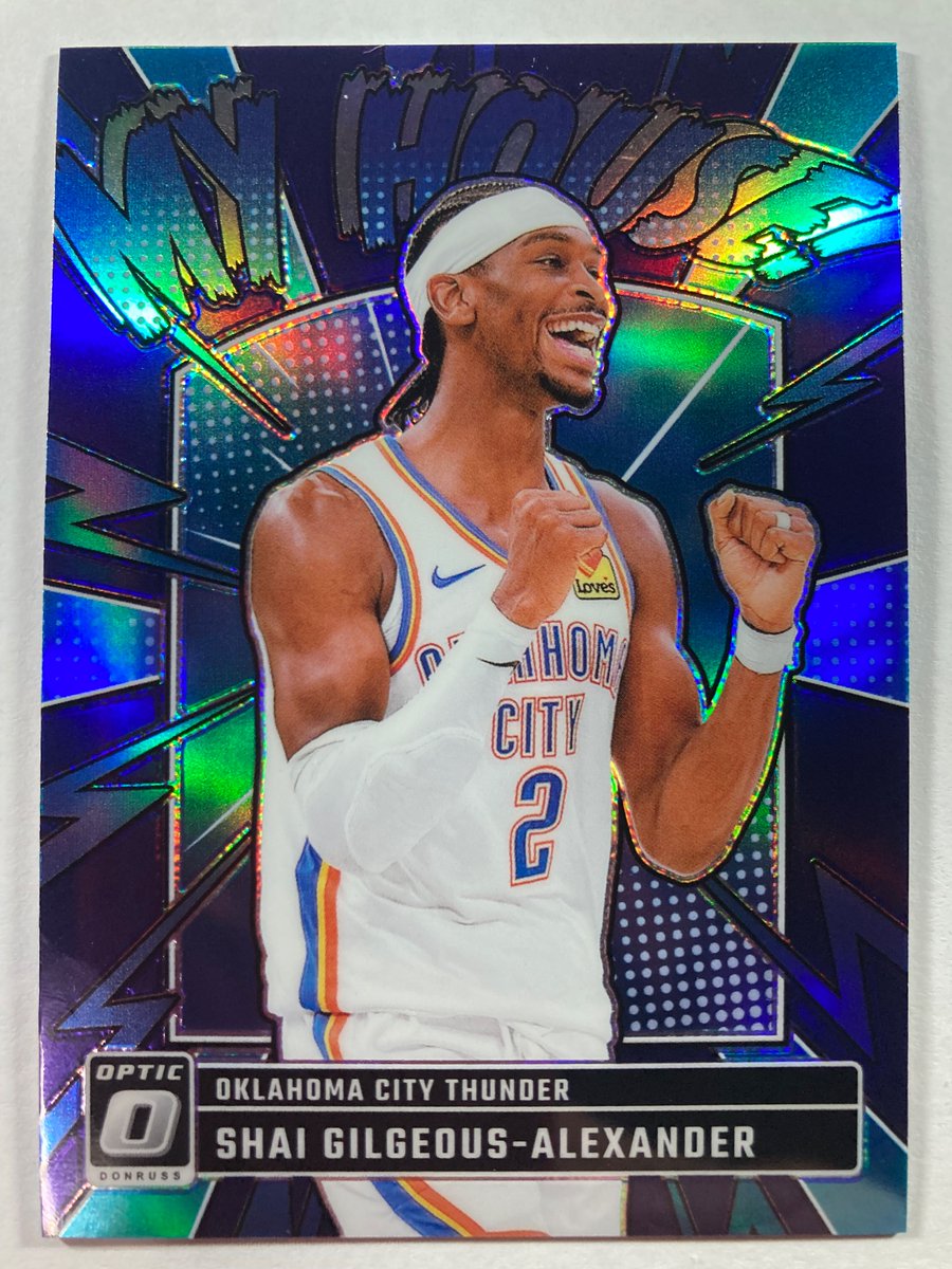 1218Sports's tweet image. 🎁Appreciation Day Giveaway🎁

Winner Announced Friday

🔥Shai Gilgeous-Alexander Optic My House Purple Holo

To enter
1. Follow
2. Retweet
3. Like