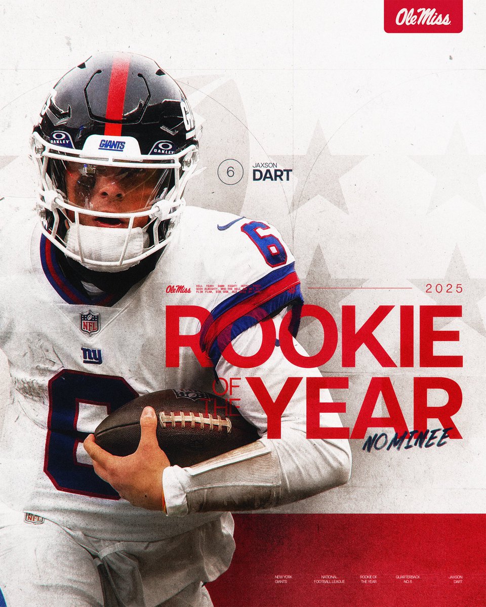 OleMissFB's tweet image. Jaxson has been nominated for @Pepsi Rookie of the YEAR‼️

VOTE NOW🗳️ rebs.us/4aZNgEU