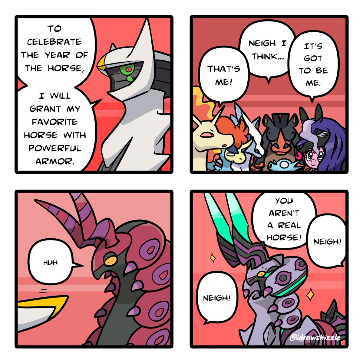 idrawshizzle's tweet image. Comic #451 - Horse #pokemon #comic