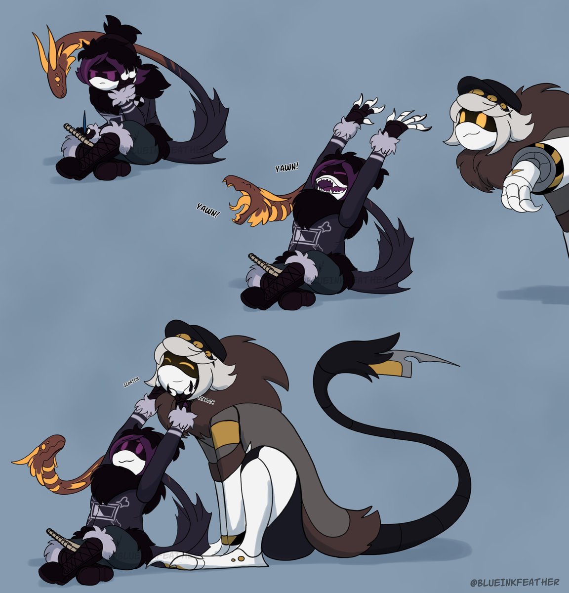 Blue_Feather311's tweet image. Some Nuzi
#Murderdrones #Nuzi