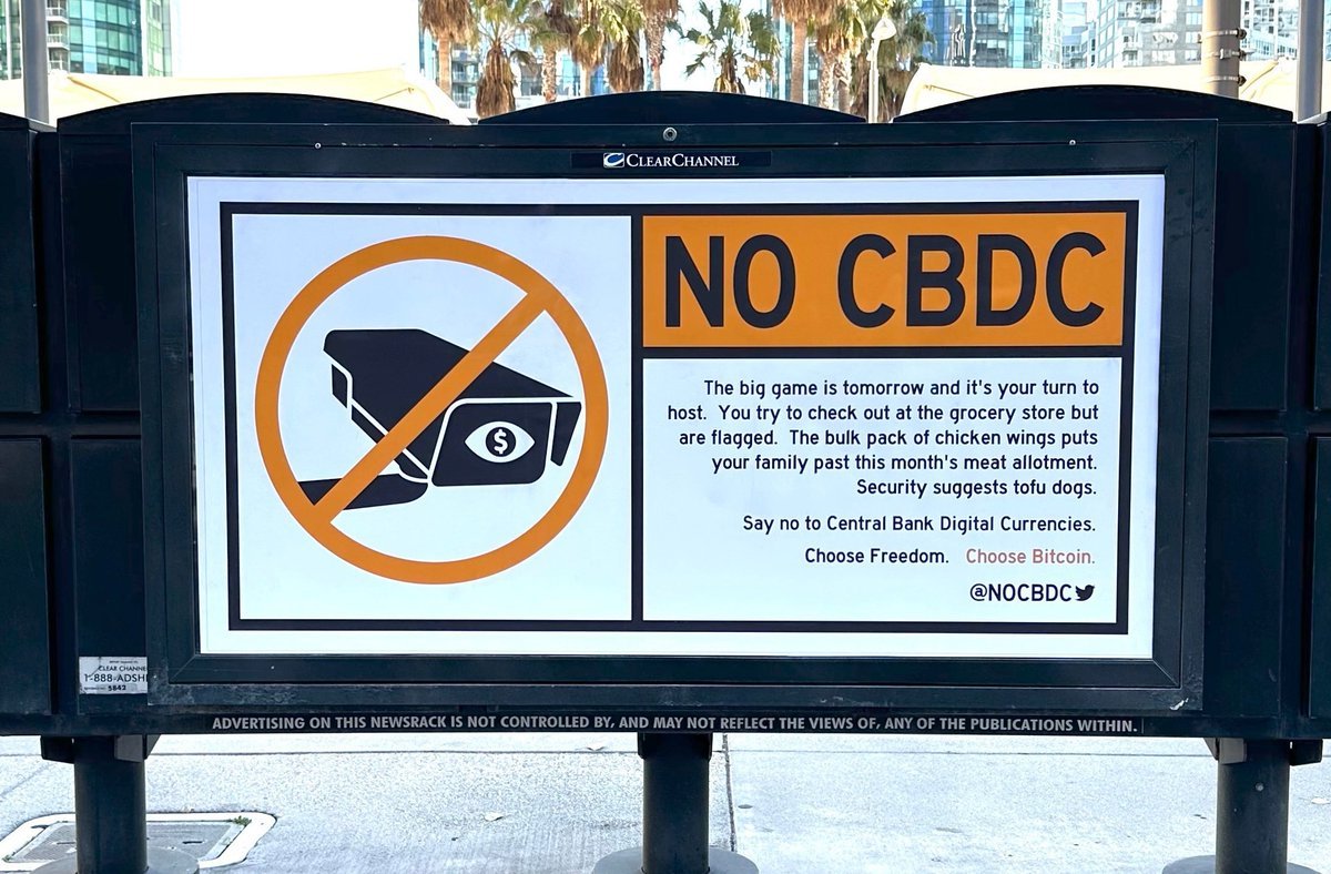 AlexMasonCrypto's tweet image. 14 / Now for the nuke:

🇺🇸 The bill bans a retail CBDC in the United States.

“Federal Reserve shall not issue a central bank digital currency… to individuals…”

No indirect issuance through banks.
No monetary policy via CBDCs.

Done.