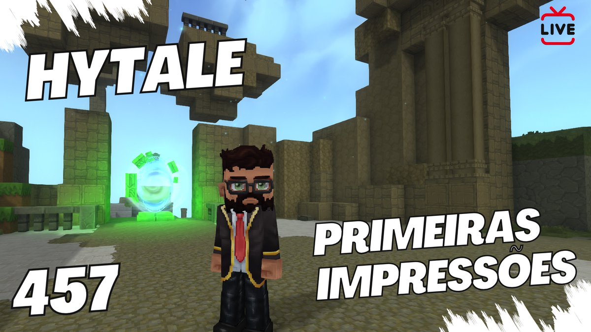 Estou em livestream! Venham ver as primeiras impressões no Hytale!
youtube.com/live/hPe65D_G0…