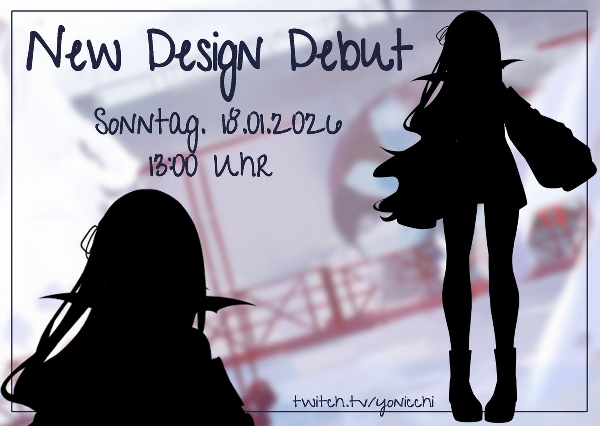 HEWWO
Am Sonntag um 13:00 Uhr gibt es ein kleines Debut !!

Meine Streams werden sich jz grundlegend verändern, also wäre toll, wenn ihr vorbei schaut <3