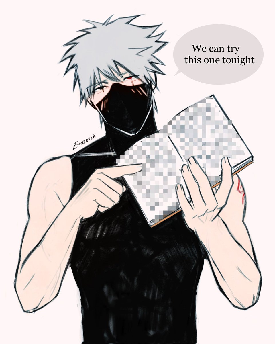 Something he would definitely do.
Kakashi sketch #NARUTO