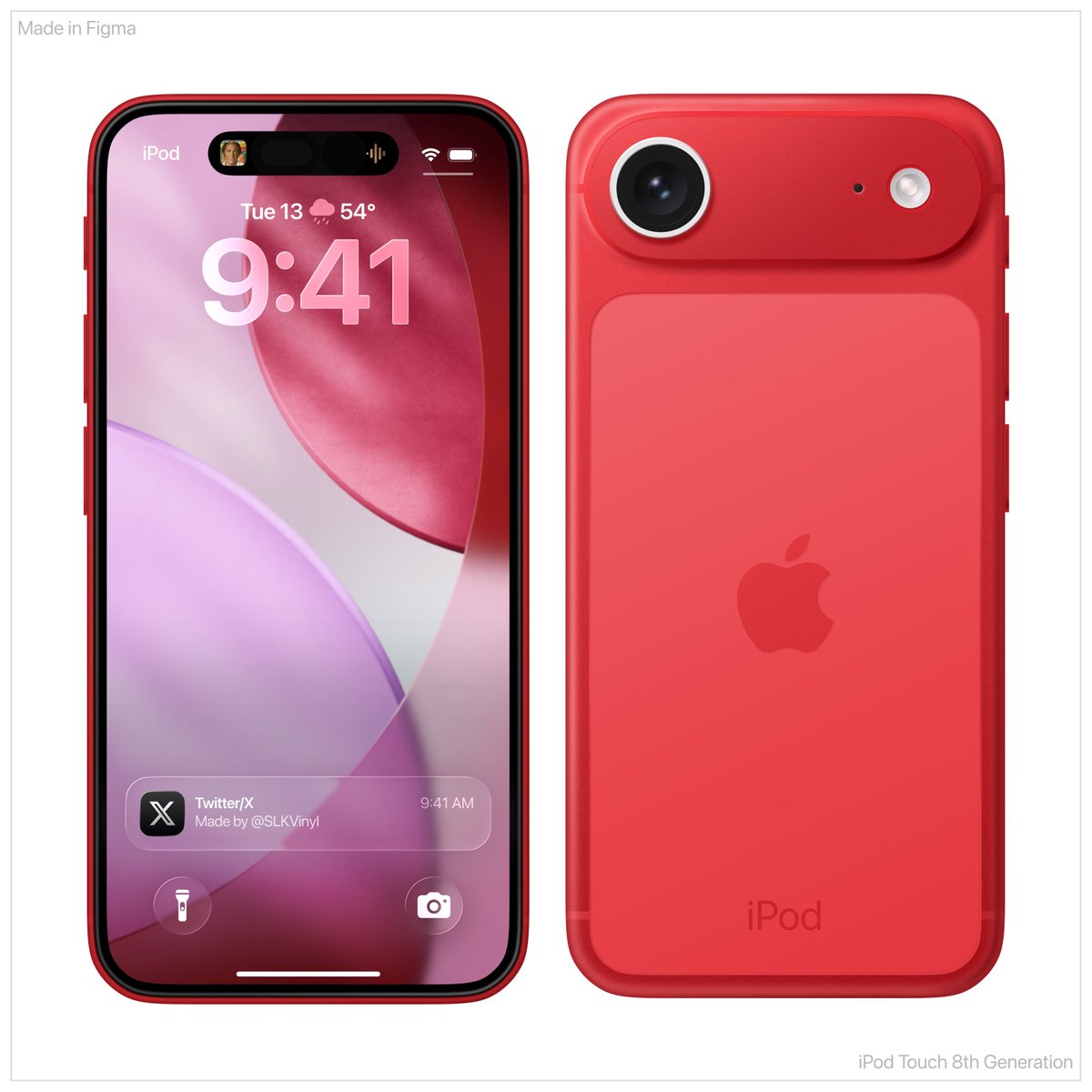 SLKVinyl's tweet image. 2026 iPod Touch (Product Red)