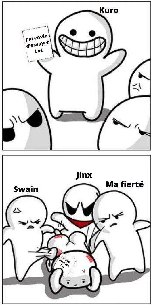 KuroOkami_VT's tweet image. J'ai joué à LoL pour la première fois....