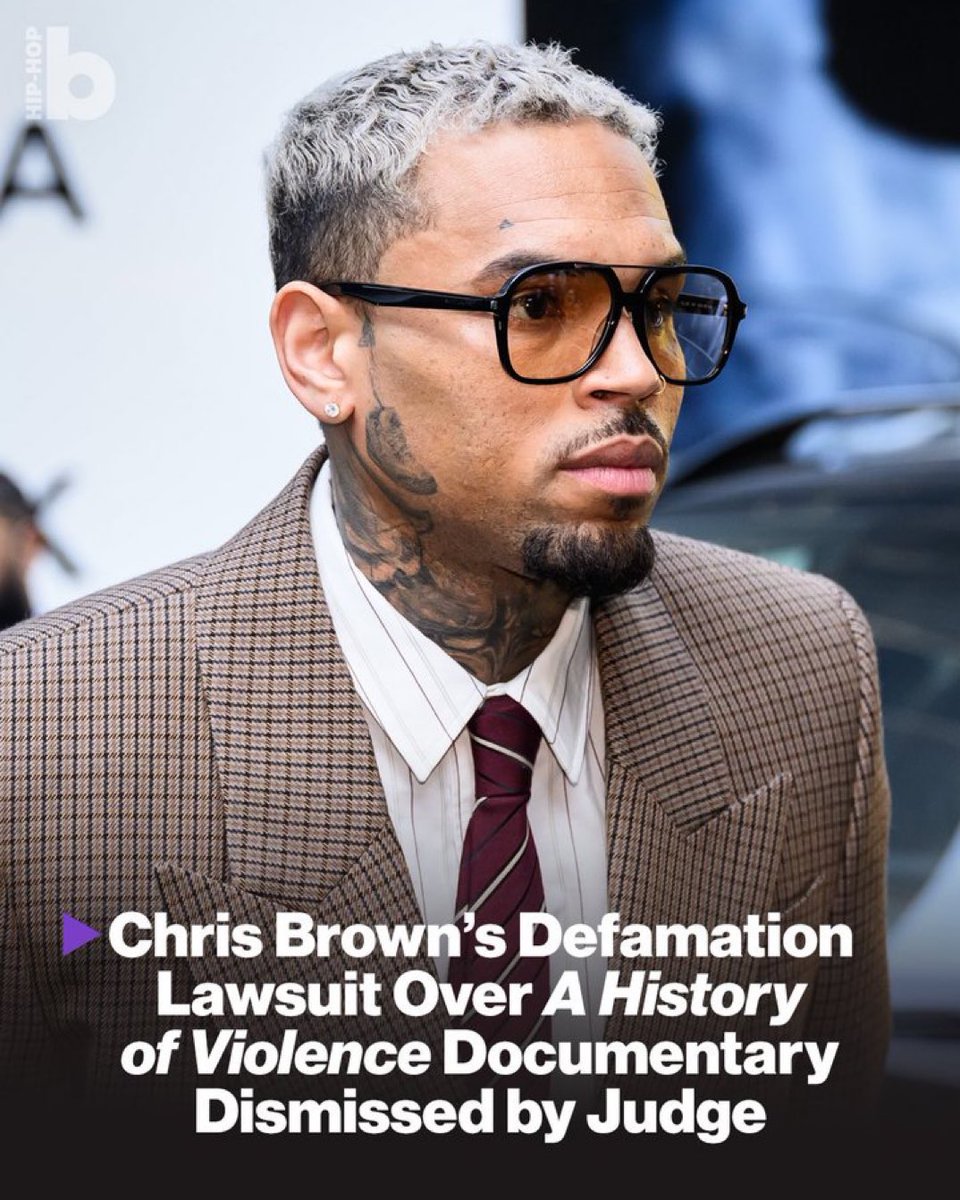 MerGarza's tweet image. Chris Brown demandó a Warner Bros por un documental en donde se le señalaba como “abusador serial”, pedía nada más y nada menos que $500M, y el juez casi le dijo: Wey, si eres, desestimaremos el caso.