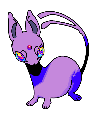 Kaoskiam's tweet image. bing bong. #pokemonfanart #espeon
