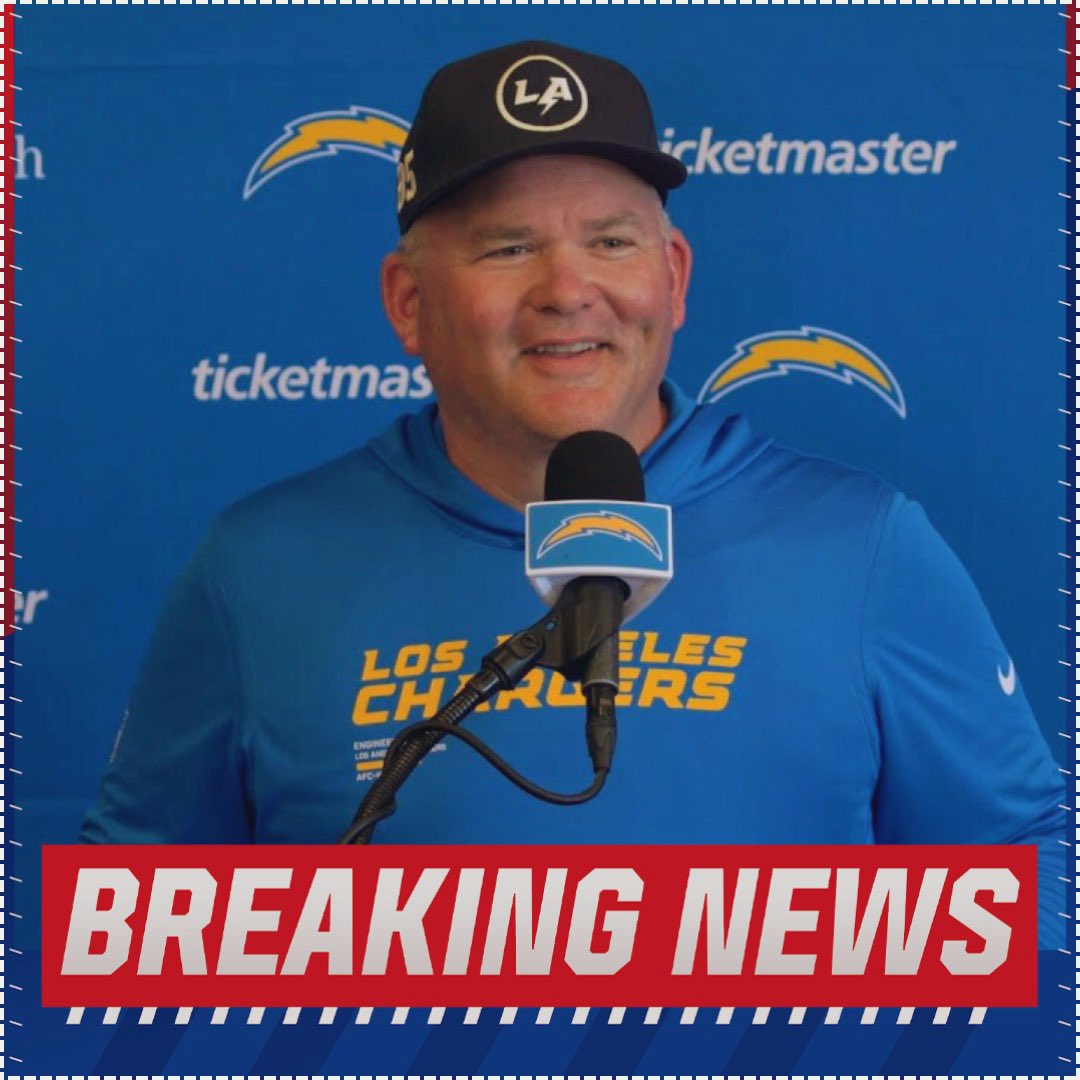 MySportsUpdate's tweet image. Just in: The #Chargers have fired OC Greg Roman after two seasons.

LA has scored just 15 total points in two postseason games under Roman. A big change for HC Jim Harbaugh.