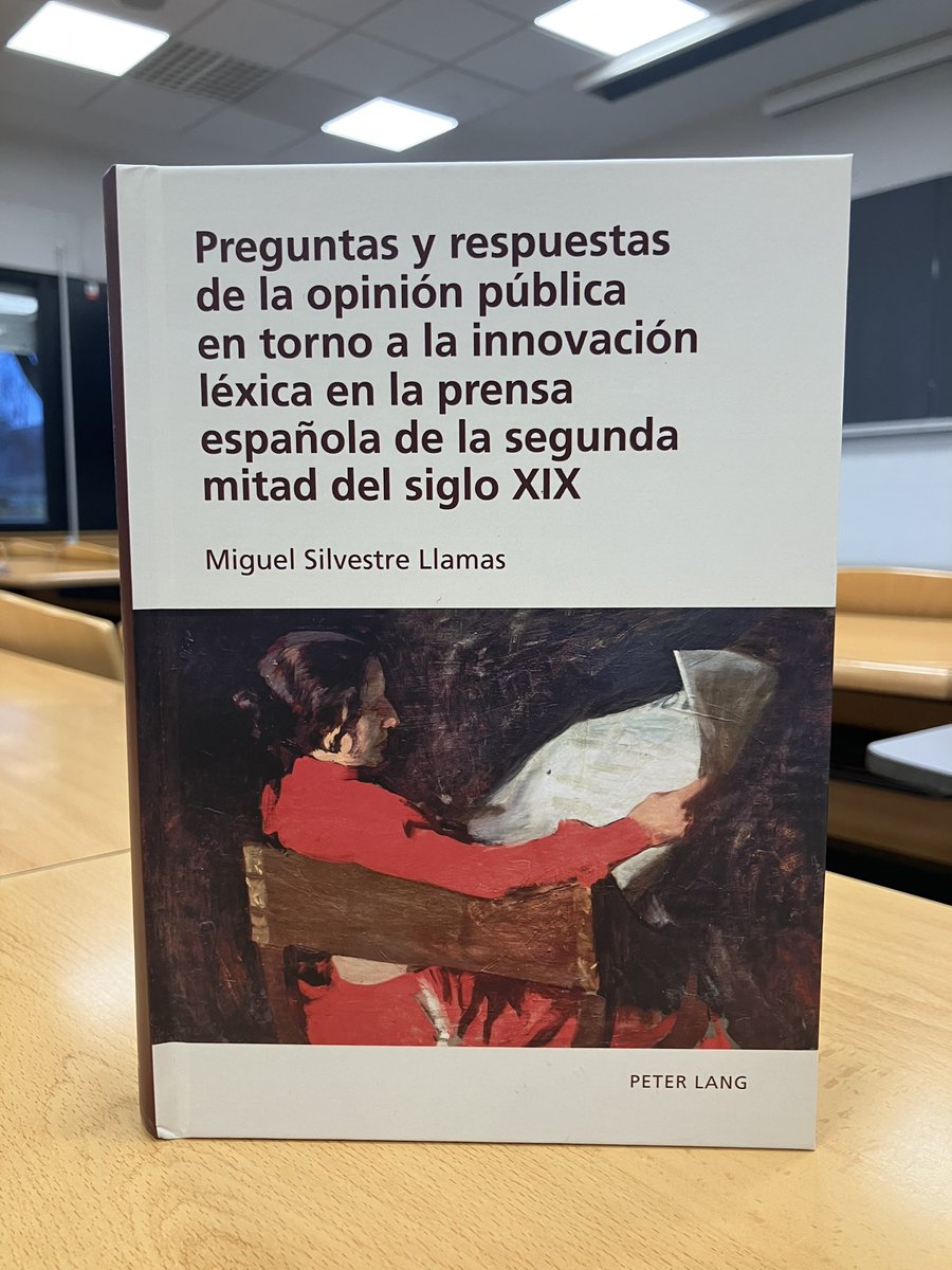 📖 Celebramos y anunciamos la publicación de esta monografía que  recoge los resultados de la tesis doctoral e investigación de <a href="/silvestrellamas/">Miguel Silvestre Llamas</a>, en el marco de los proyectos LinPePrensa I y II

🔗 peterlang.com/document/14932…