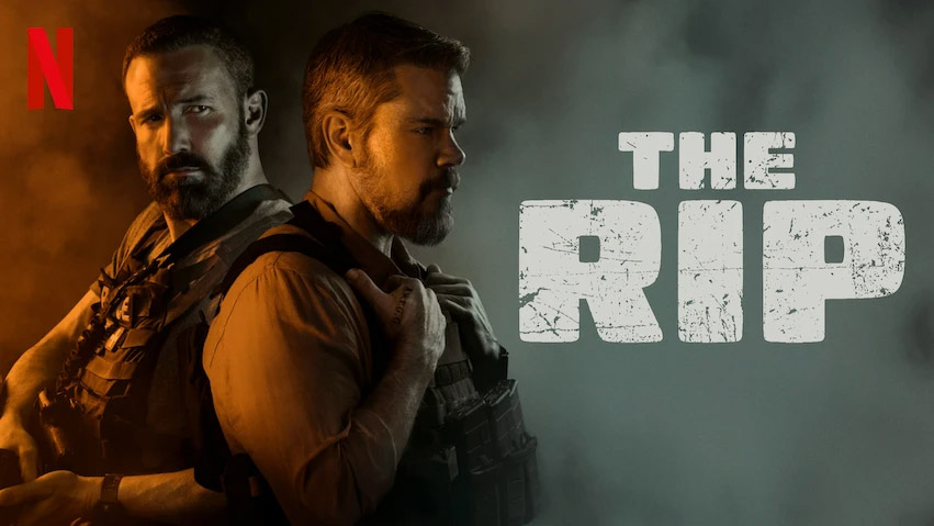 GuysGab's tweet image. Ben Affleck and Matt Damon reunite for intense crime thriller 'The Rip', which drops on Netflix this week! guysgab.com/ben-affleck-an…