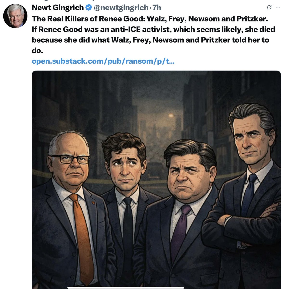 LionHearted76's tweet image. Gov Walz and Mayor Frey have purposely created this chaos in Minnesota to deflect from the MASSIVE fraud going on and their culpability in it. They are no “leaders.”

Sanctuary cities are  sanctuaries for criminals. Why would Walz and Frey want to protect child r@pists and…