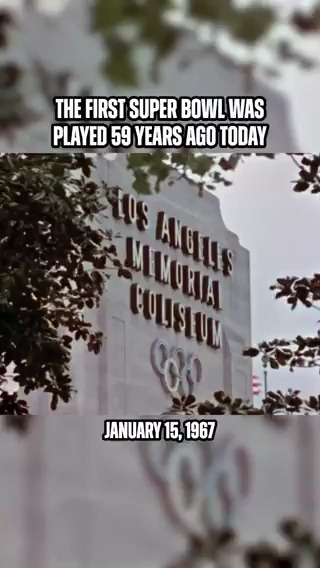 The first Super Bowl in NFL history was played 59 years ago today between the Packers & Chiefs 🙌