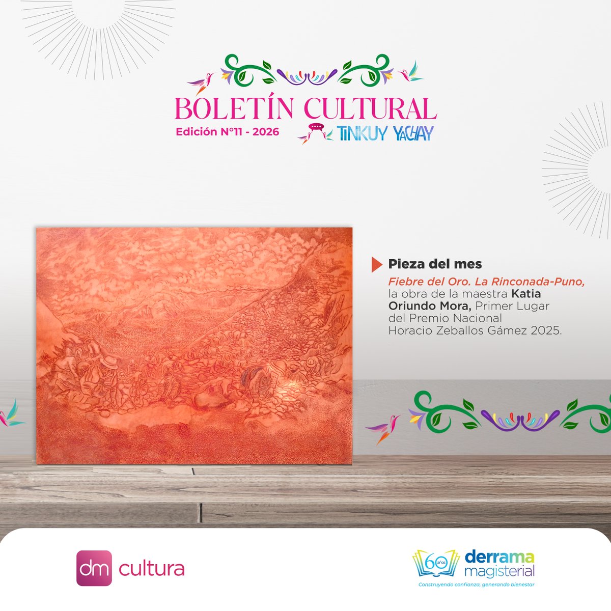 🎉 Llegó Tinkuy Yachay N°11, una edición que celebra la cultura, la memoria y la creatividad. Incluye arte, literatura, reconocimiento docente y diálogos que fortalecen la identidad y el pensamiento crítico. Descárgalo aquí: blogty.derrama.org.pe