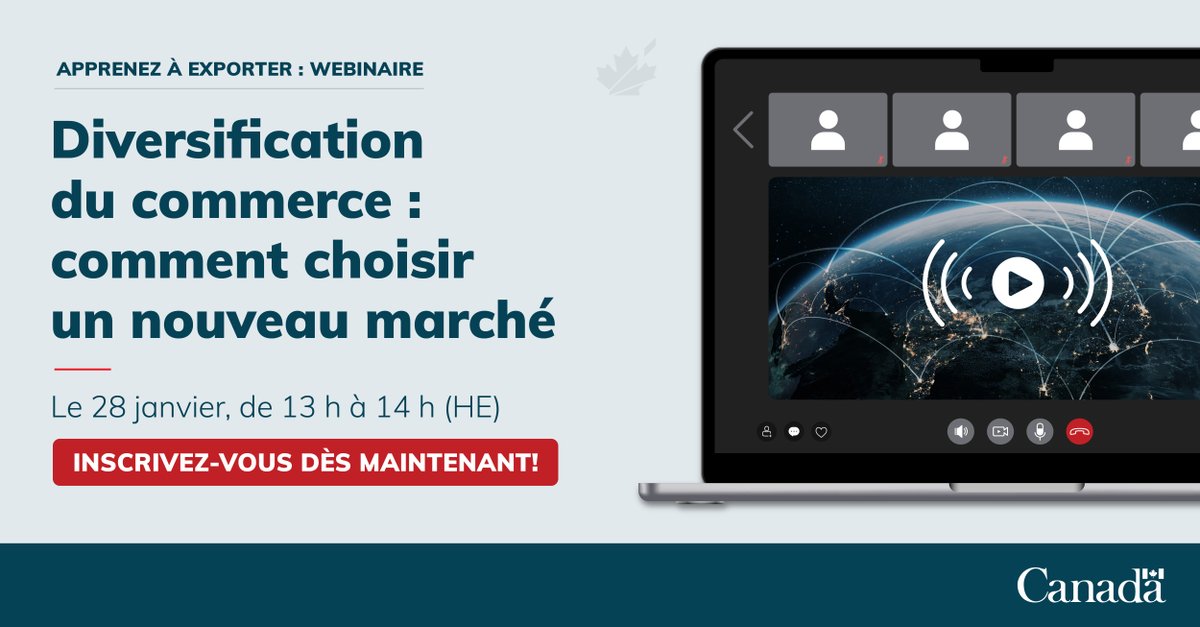 Le monde regorge d’occasions d’affaires; partez à la rencontre de votre prochain client.

Joignez-vous à un webinaire gratuit avec <a href="/FITTNews/">FITT</a> et obtenez des conseils pratiques qui vous aideront à élaborer une stratégie d’expansion commerciale : ow.ly/VoaX50XW97b