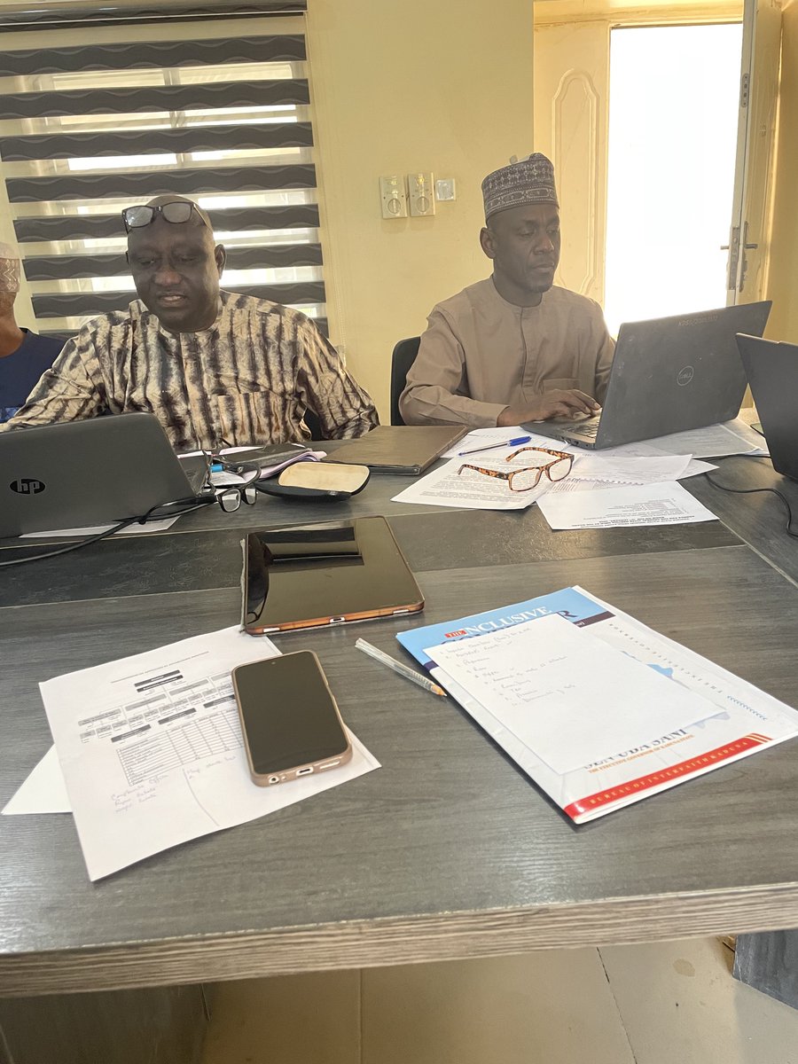 KSWSRC's tweet photo. Today, the Kaduna State Water Services Regulatory Commission held its first General Staff Meeting of 2026. The session focused on reviewing outstanding 2025 activities and setting priorities for the year ahead, with presentations from key departments. https://t.co/3tDWN2a65L