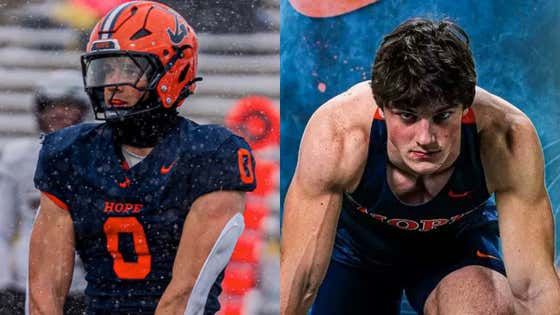 Freak Athlete Alert – There's a 6-Foot-5, 230-Pound Defensive Lineman Who Runs a 10.55 100 Meter Dash From D-III Hope College and He's Turning Heads in The Transfer Portal s.barstool.link/c/article-3560…