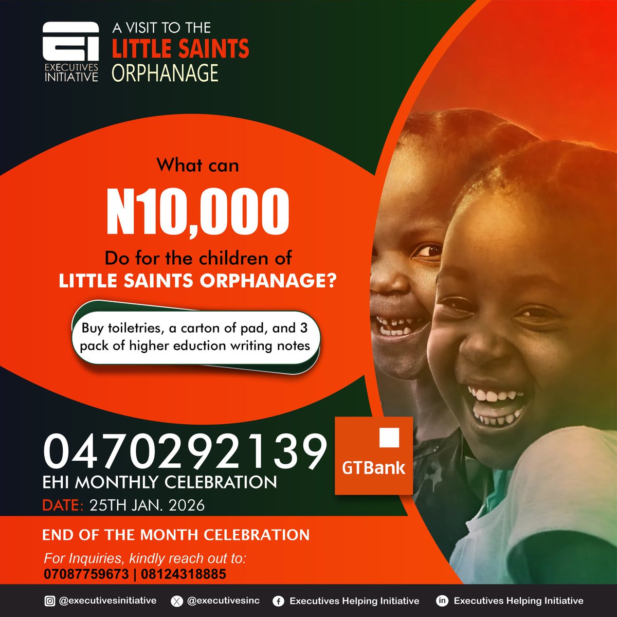 Executives Helping Initiative (@executivesinc) on Twitter photo 