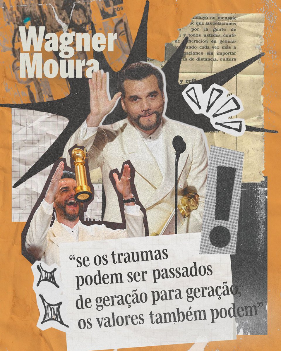 _artalien's tweet image. Grande vitória para o cinema nacional e para o Brasil! Viva o cinema brasileiro 🇧🇷

#colagem #oagentesecreto #WagnerMoura #GraphicDesign
