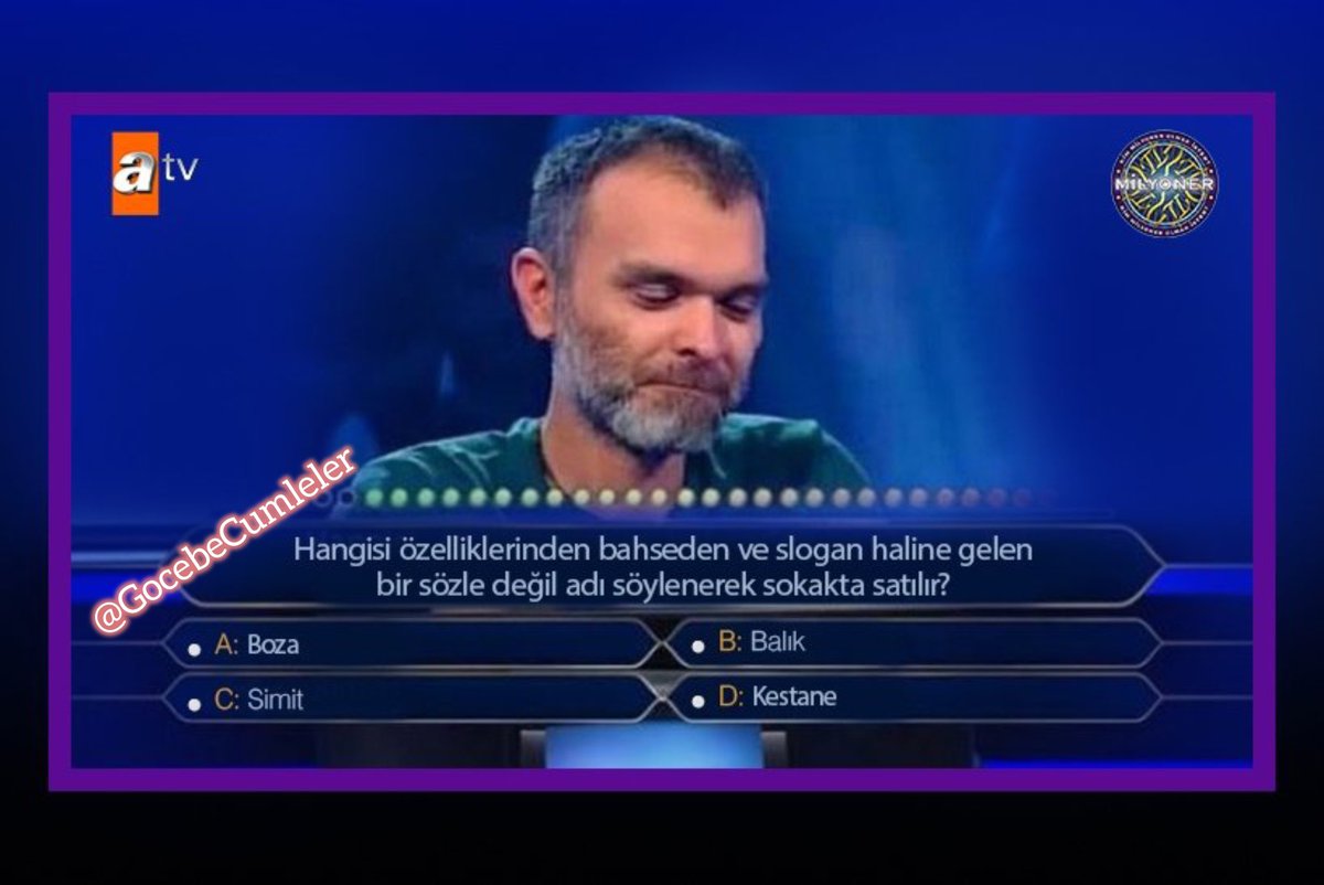 Kim milyoner olmak ister yarışmasında ilk soru seyircileri bile yanılttı, izleyenleri hayrete düşürdü. Şok bir soru. Elendi. 

Siz yapabilir miydiniz? Grok’a sormayın kendiniz bilin.