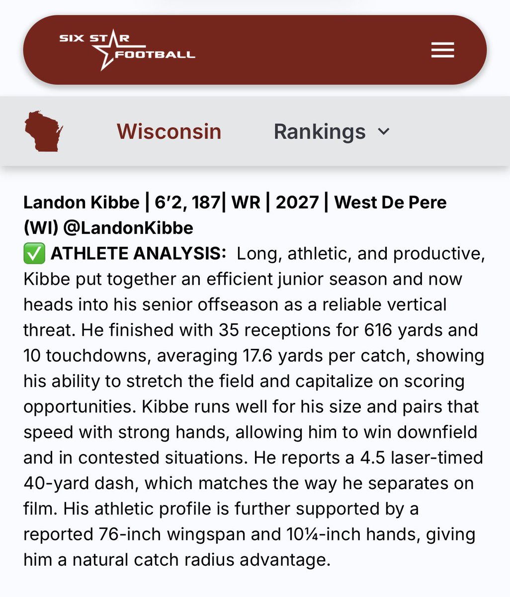 Landon Kibbe ‘27 tweet media