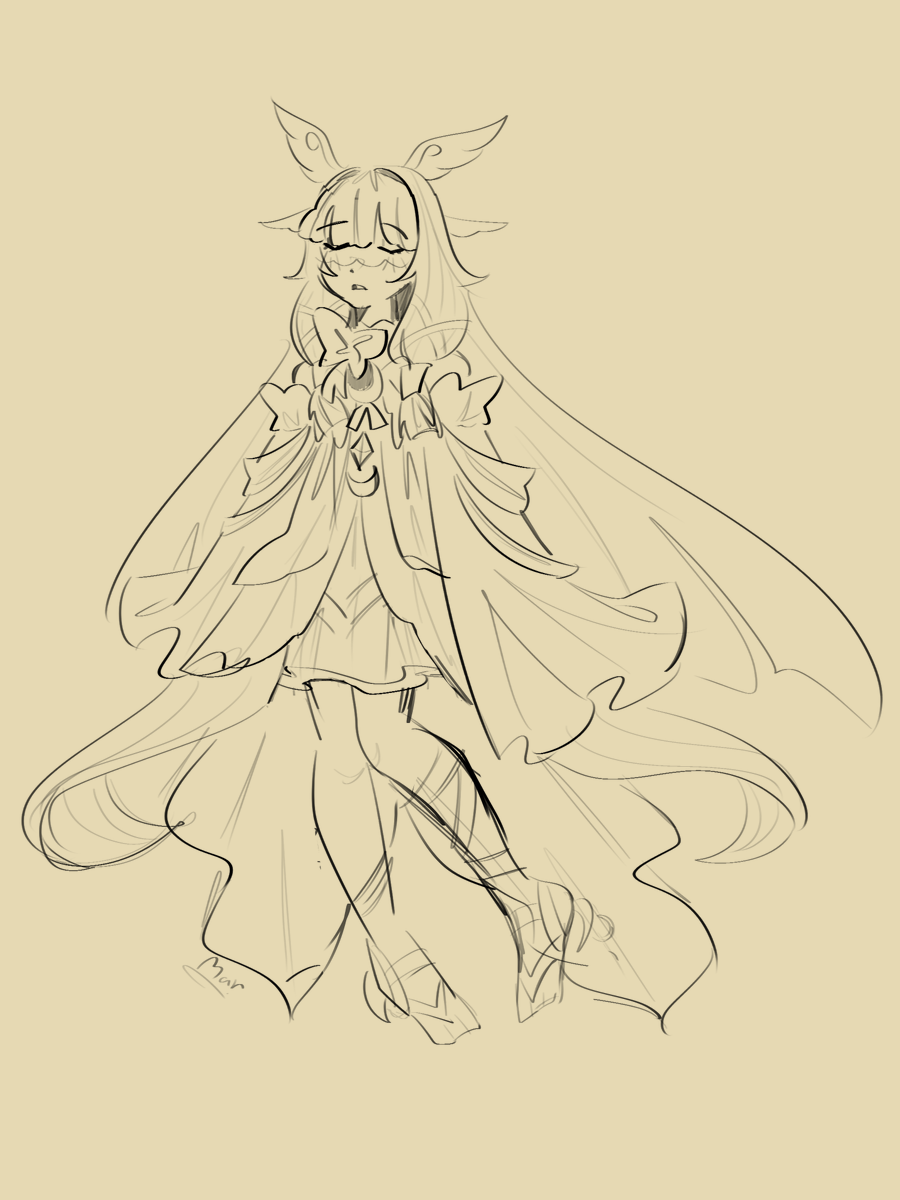 smth is gonna hit the fan if i dont get the moon maiden tomorrow #Columbina #GenshinImpact