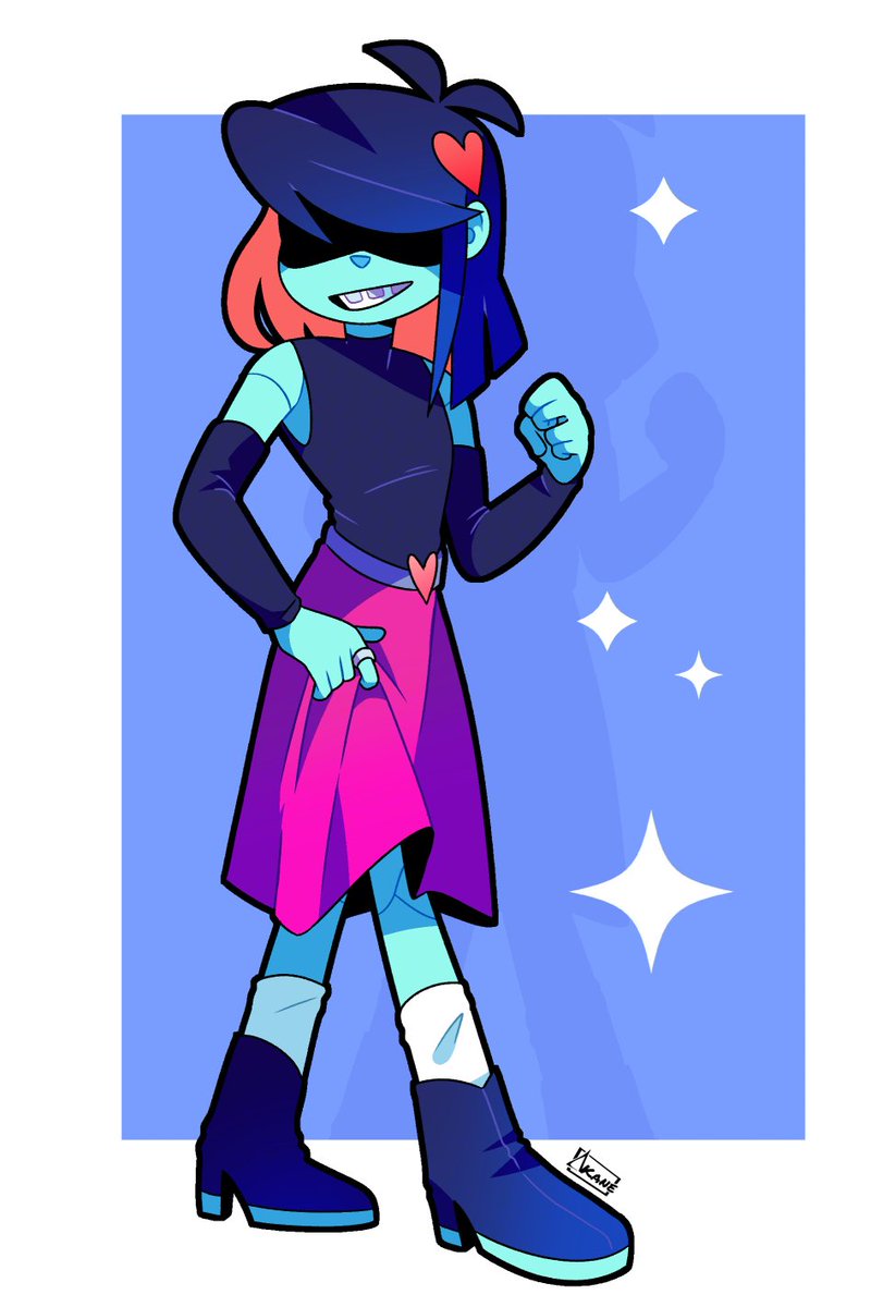 TheAkanemnon's tweet image. Someone drew my Kris in a nice fit. Had to make fanart ✨