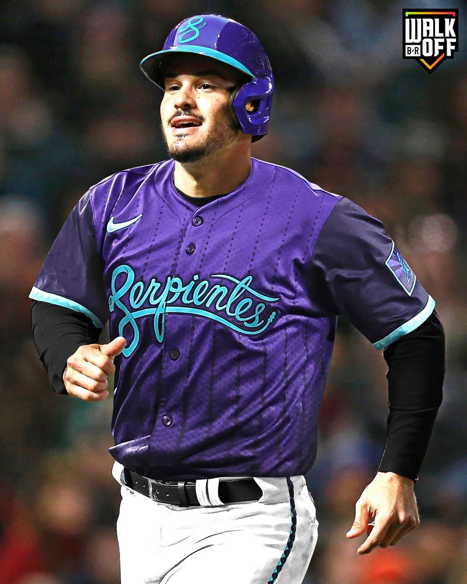 BRWalkoff's tweet image. First look at Nolan Arenado in his new Diamondbacks threads 🐍