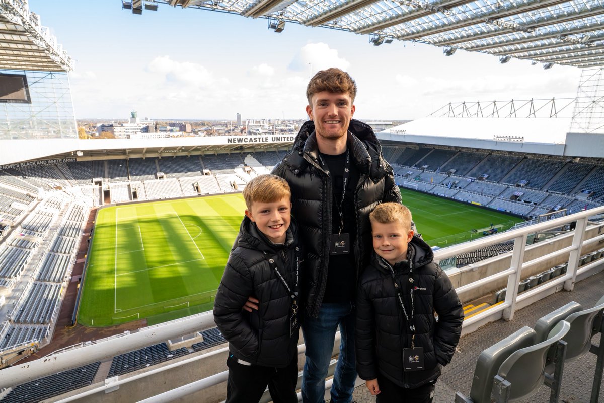 Match day! Howay the lads #NUFC