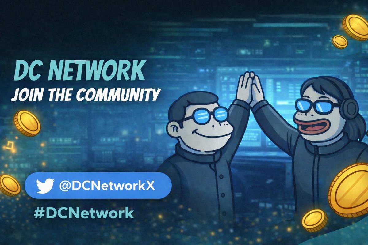 DCNetworkX's tweet image. You’re early — welcome to the DC Network Station🛜 .

This is where Degens 🐸 and Brains 🧠 connect, share updates, and grow the network.

Have a referral link?
👇 Drop it below and help onboard the next wave.