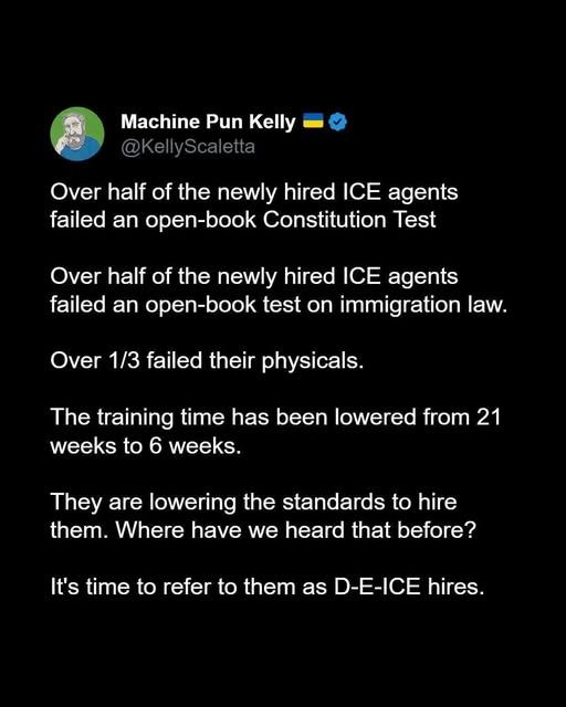PensionPython's tweet image. DEI for ICE @realDonaldTrump?