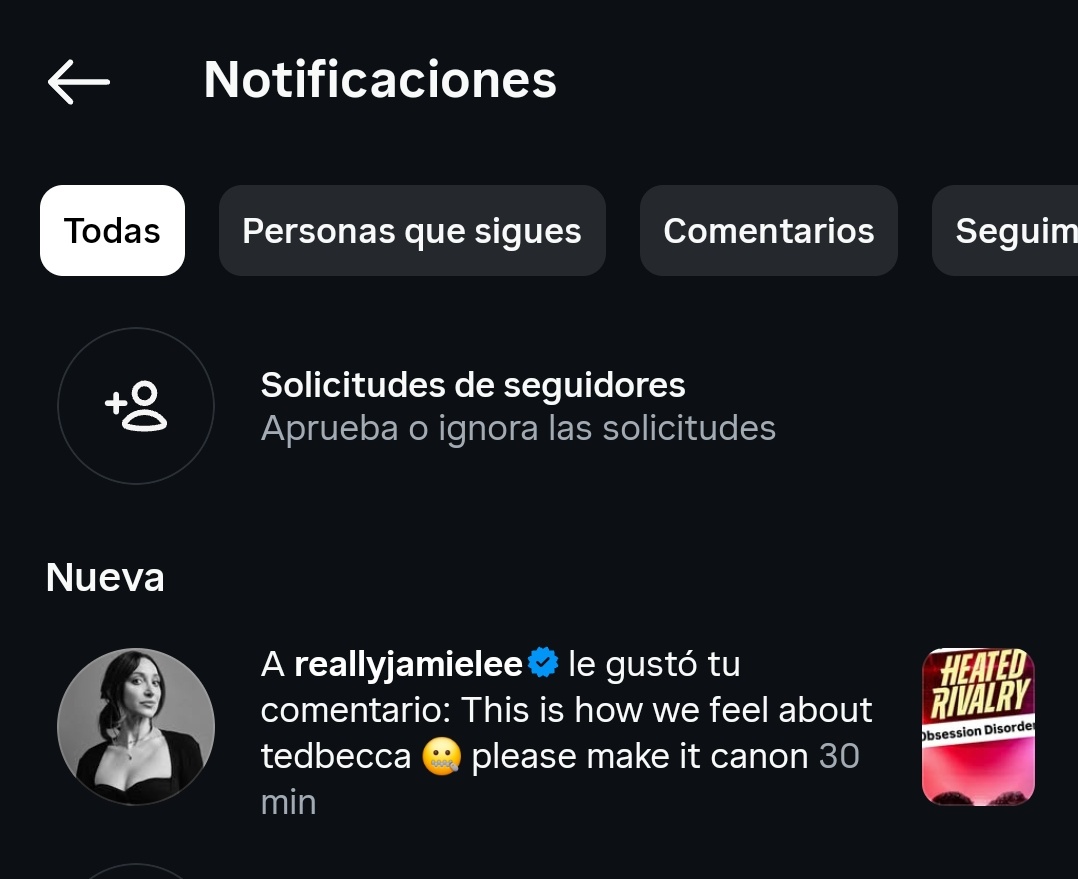 This is how we know tedbecca is never going to be canon 🤣