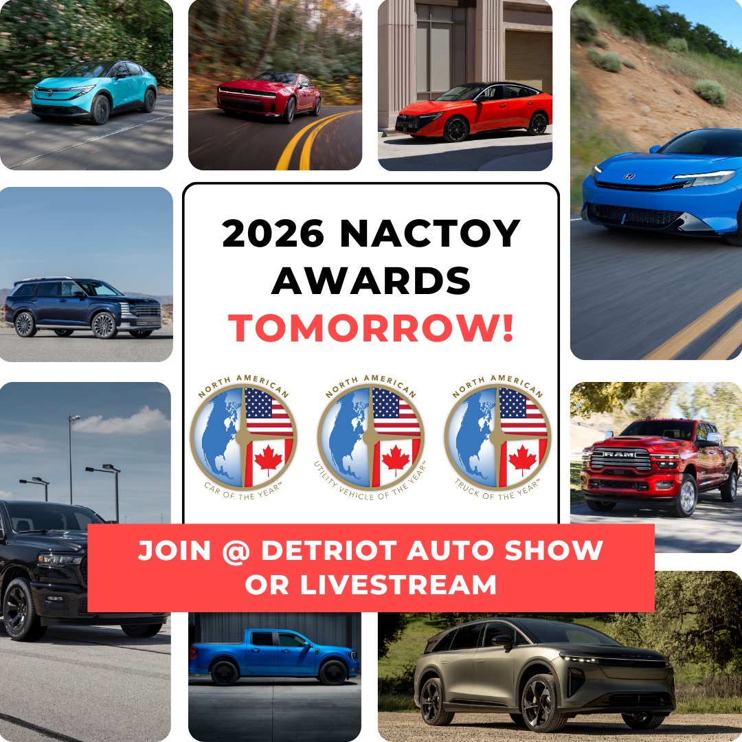 NA Car, Utility & Truck of the Year tweet media
