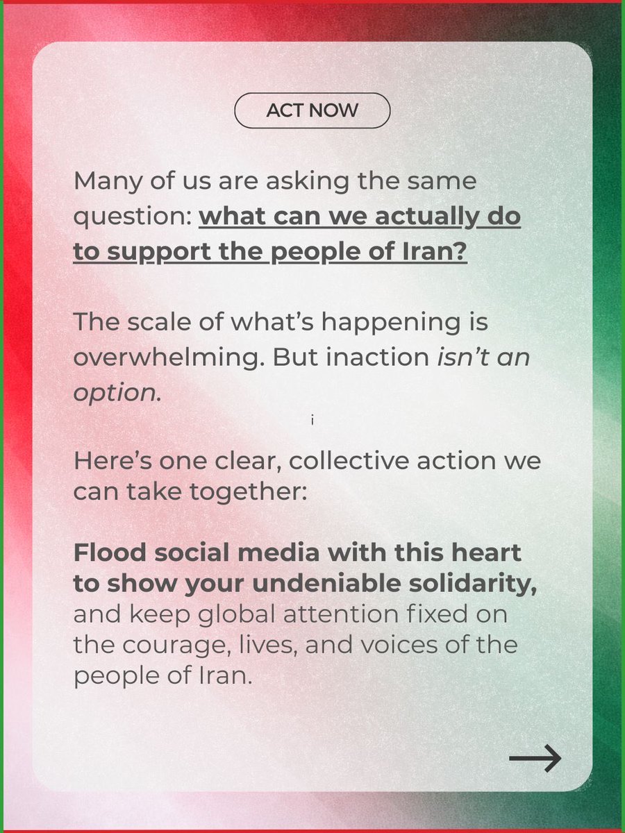 royasol's tweet photo. #PeopleOfIran - you are bravery and courage personified. Our hearts are with you, and we support your fight for freedom, dignity, and human rights. We stand with you. https://t.co/0EGnWilG74