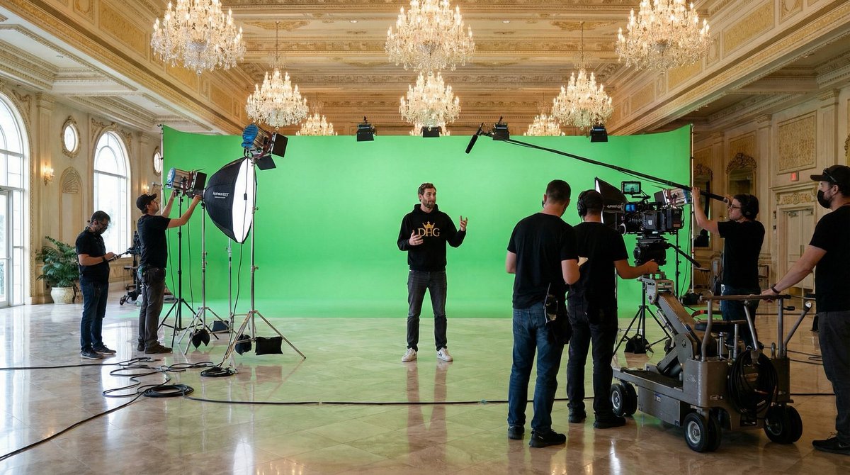 BTS of Coach Zak getting ready for episode 3 of the DHG Reality Show 

Turning virgins to Chads while America watches 🎥👑

 Airing tomorrow 🎬