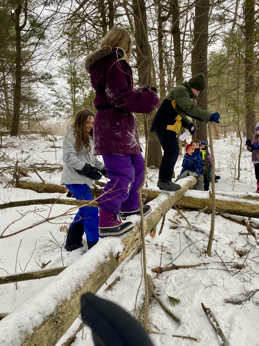 It’s a wonderful time of year at St.James where students are discovering how animals and the forest adapts or changes in winter!