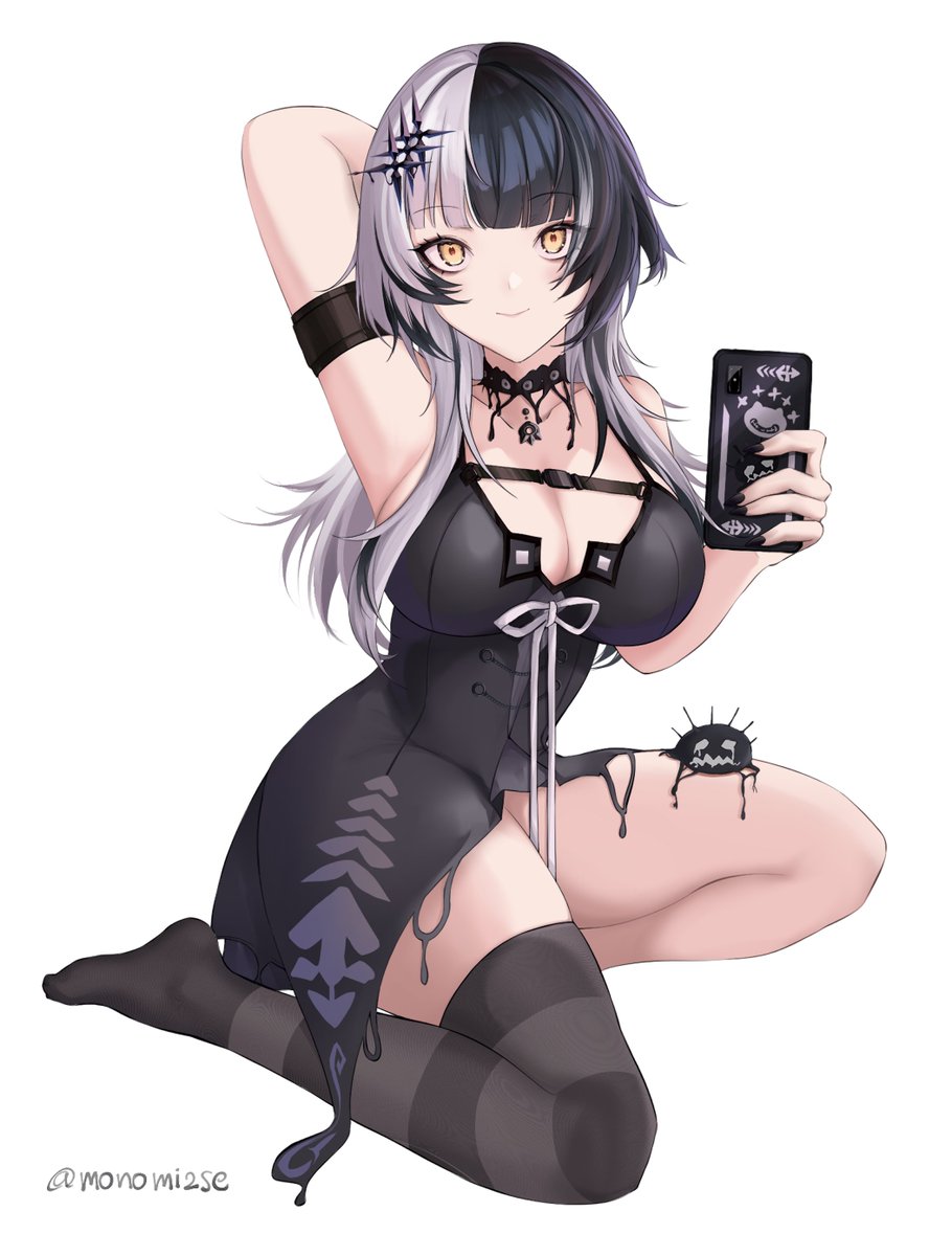 Monomi2se's tweet image. (&amp;gt;⩊≖)
#ShiorinSketch